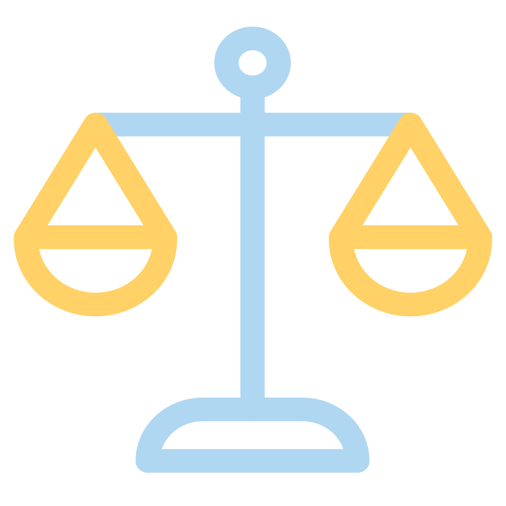 Legal Scale Icon