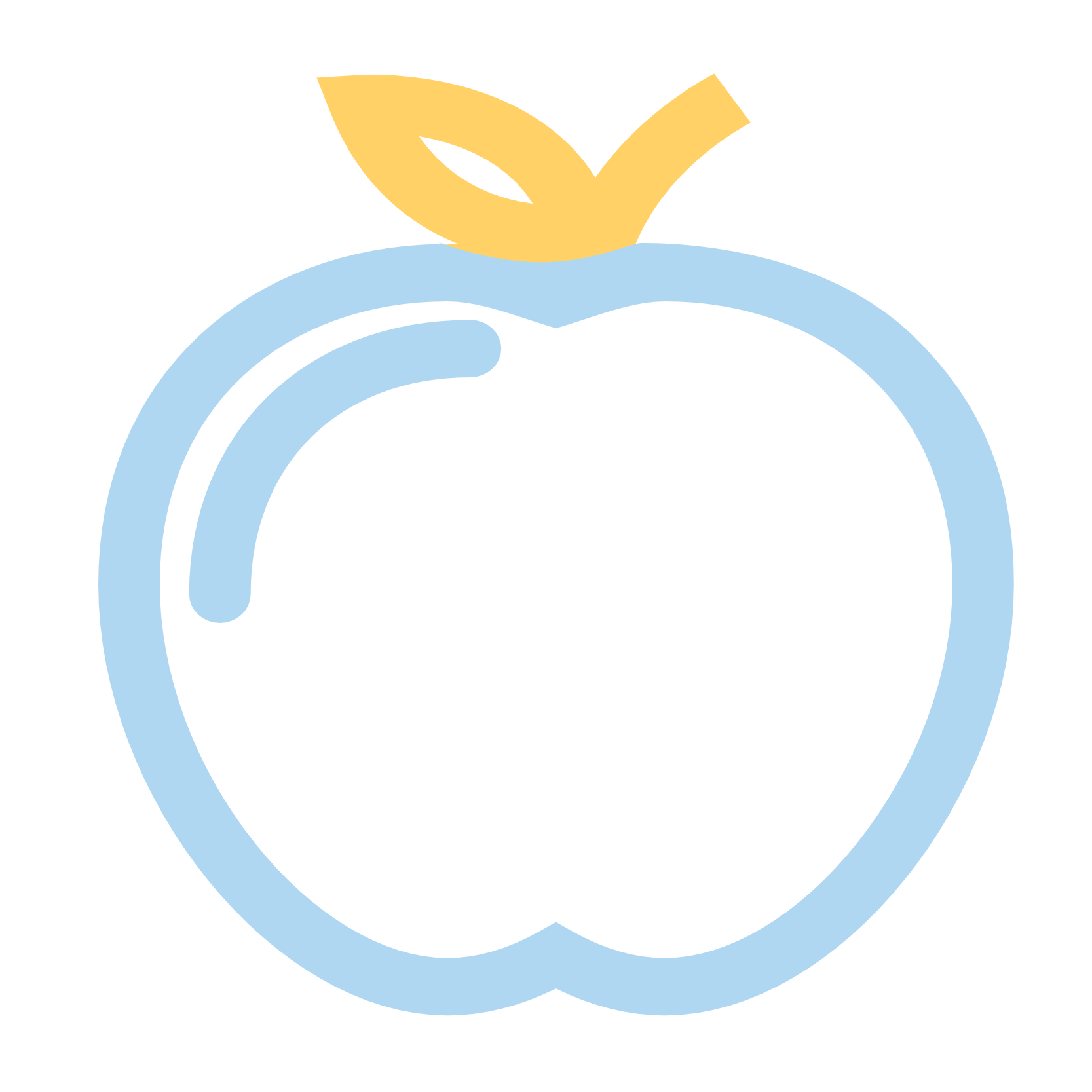 Signs of malnutrition or dehydration icon