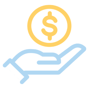 Unexplained bank withdrawals or missing belongings Icon