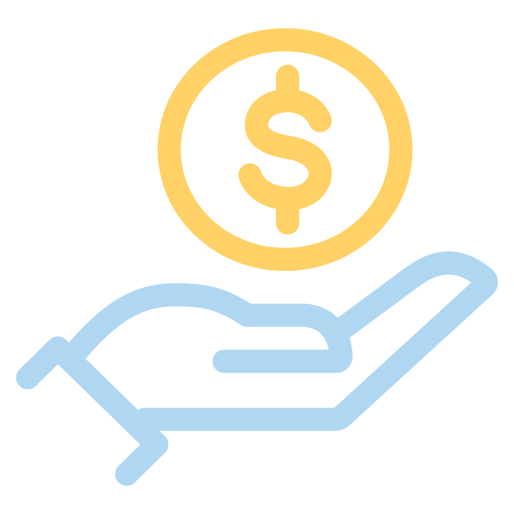 Unexplained bank withdrawals or missing belongings Icon