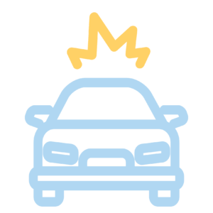 Impaired driving icon