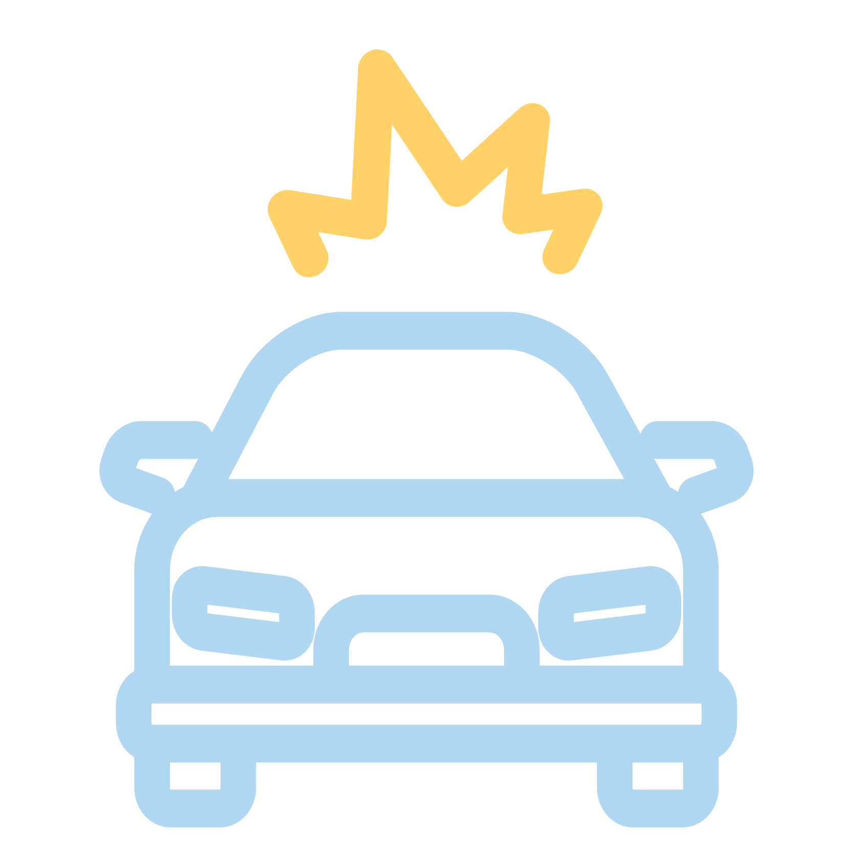 Impaired driving icon
